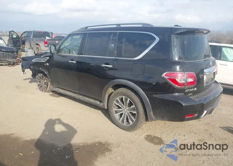 2019 Nissan Armada Sl z USA, uszkodzony, nr VIN JN8AY2ND8KX011119